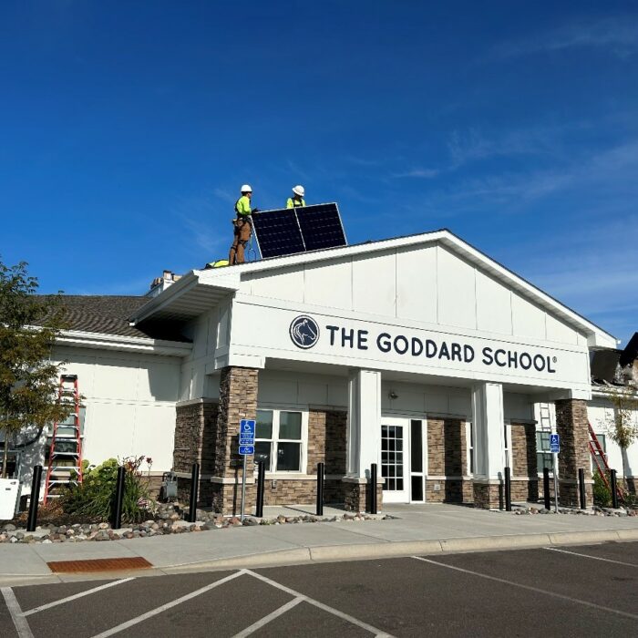 Solar Panel Installation - The Goddard School