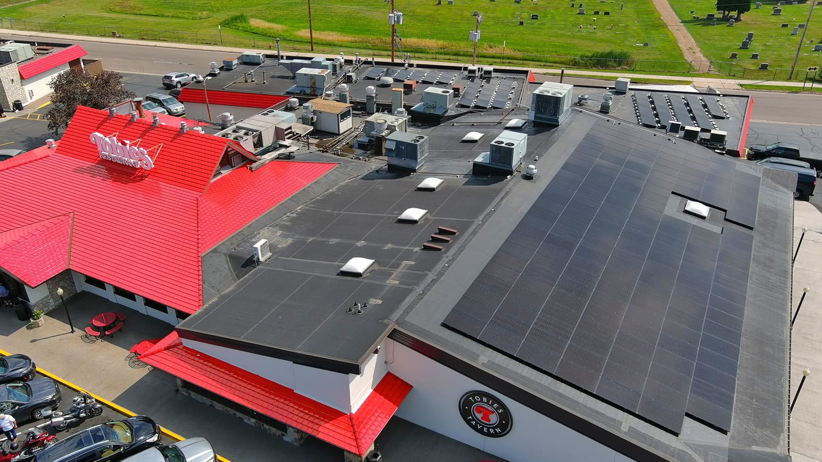 Tobies Restaurant & Bakery – Solar Project Tobies Restaurant & Bakery - Solar Project